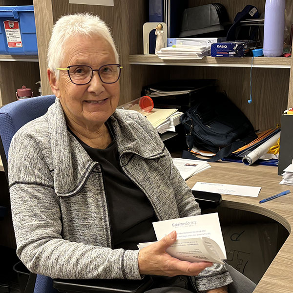 Volunteer Sherry Buium in provincial office.jpg