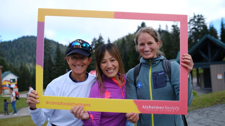 Jennifer Dowdeswell and her teammates