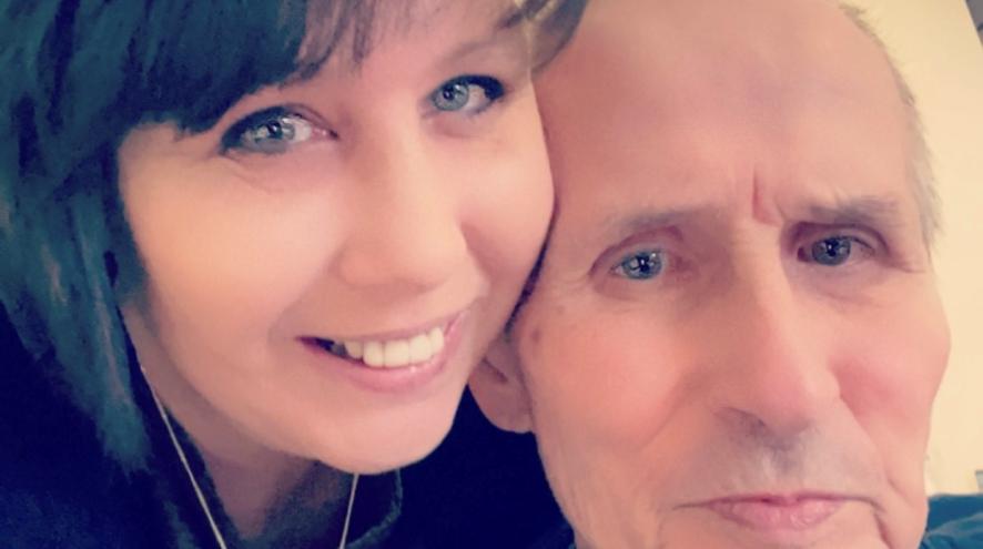 Jana Schulz and her father Roy