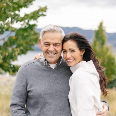 Tori Wesszer and her father Bob