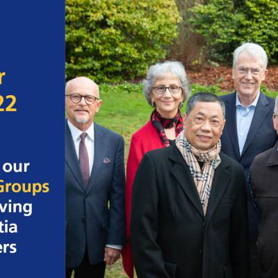 National Volunteer Week 2022 image of Leadership Group members