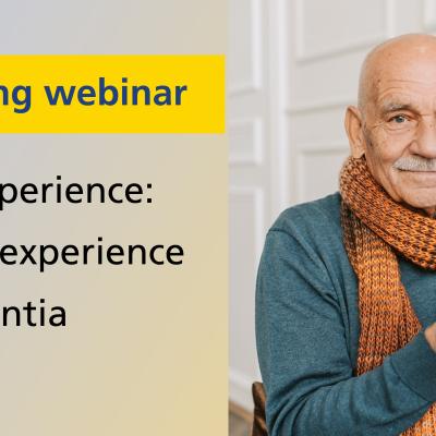 webinar sensory changes dementia