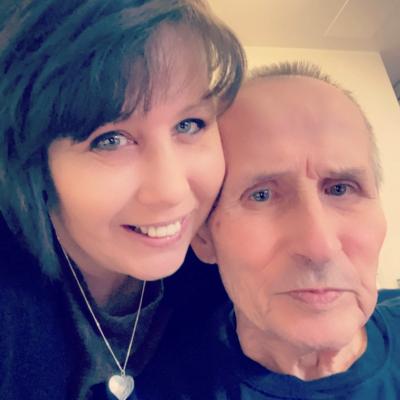 Jana Schulz and her father Roy