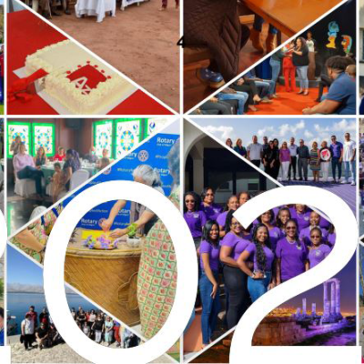 Photo cover of people around the world with caption 2024