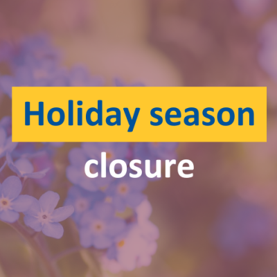 2024 holiday closure