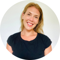 Woman smiling